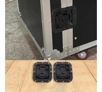 FABULETTA Lot de 2 fermoirs papillon haute performance pour valises : pour ferrures métalliques