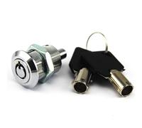 FABULETTA MA19 Cylindre de pression tubulaire en alliage de zinc 19 mm Serrure publicitaire à 7 goupilles Serrure à pression pour armoire