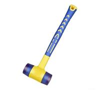 FABULETTA Maillet en caoutchouc avec tête en caoutchouc antichoc et poignée en plastique avec noyau en acier pour rénovation de la maison 30/35/40 mm 1 pièce (40 mm)