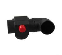 FABULETTA Répartiteur de tuyau en T ABS pour chauffage et diesel - 75 mm - Pour Eberspacher - Robuste - Distribution de la chaleur - Efficace - Flux d'air compact pour le chauffage des espaces