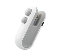FABULETTA Scelleuse portable pour sacs à frites, emballage en plastique, refermable, conteneurs de collation, sandwich, céréales, emballage sous vide (blanc)