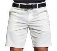 FABULETTA Short d'affaires en polyester pour homme, coupe régulière | Coupe régulière, respirant, pour le bureau et les occasions formelles, matériau polyester, peut être porté toute l'année