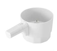 FABULETTA Tamis à farine électrique portatif en acier inoxydable sans fil alimenté par batterie pour farine, sucre, cacao, poudre, ingrédients de cuisson secs, filtrage des ingrédients