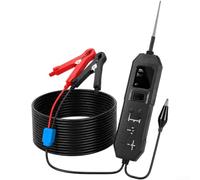 FABULETTA Testeur de circuit automobile 2 en 1 avec diagnostic relais | 3,5 V-36 V Affichage numérique LED Lumière pour voiture camion véhicule Système électrique Test et dépannage Bleu