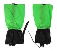 FABULETTA Unigear Guêtres de randonnée respirantes pour escalade, imperméable et isolation thermique pour les activités de plein air (vert)