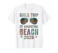 Fabuleuse Fille Trip St Augustine Beach 2026 Voyage Plage T-Shirt