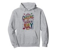 Fabuleuses Reines d'anniversaire NÉES en Juillet Mama Cancer Leo Bestie Sweat à Capuche