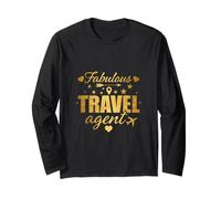 Fabuleux Agent de Voyage drôle Manche Longue