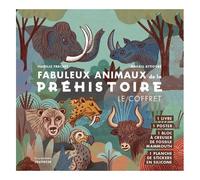 Fabuleux Animaux De La Préhistoire - Avec 1 Poster, 1 Bloc À Creuser De Fossile Mammouth, 1 Planche De Stickers En Silicone