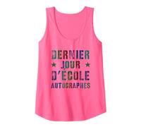 Fabuleux autographes étudiants français Dernier Jour d'école Débardeur