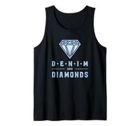Fabuleux Denim & Diamants Talons Hauts Filles Femmes Débardeur