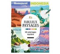 Fabuleux paysages - 40 coloriages mystère Collectif (Auteur)