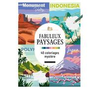 Fabuleux paysages - 40 coloriages mystère - Collectif - Dessain Et Tolra - broché - Livre-jeu