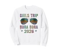 Fabuleux Voyage pour Filles Bora Bora 2026 Vacay Beaching Travel Sweatshirt