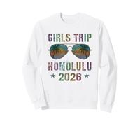 Fabuleux Voyage pour Filles Honolulu 2026 Vacances Plage Vacay Sweatshirt