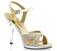 Fabulicious pour Femme Flair 419 G Robe Sandale - Or - doré,