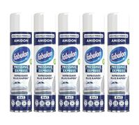 FABULON Lot de 5 Pressings Express Spray pour repassage - 400ml Nouvelle Formule Amidon