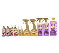 Fabulosa House of Fab All Stars Bundle, Nettoyants et Désodorisants, Sprays Multi-surfaces, Parfum de Lessive et Parfum d'Ambiance Longue Durée, Pack de 11, Floral Fusion