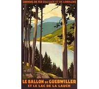 Fabulous Affiche Poster Alsace Lorraine France Affiche Poster Vintage Tourisme Art Deco