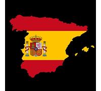 Fabulous Affiche Poster Blason Carte Drapeau Espagne Football Equipe National