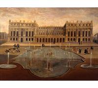 Fabulous Affiche Poster Chateau de Versaille Peinture Ancienne Renaissance Paris
