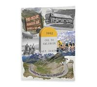 Fabulous Affiche Poster Col du Galibier Vélo France Cyclisme Tour Montagne
