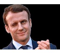 Fabulous Affiche Poster Macron Clin d'Oeil President France Humour Meme