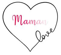 Fabulous Affiche Poster Maman Love Coeur Amour Mignon Tendresse Mere
