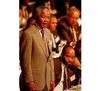 Fabulous Affiche Poster Nelson Mandela Militant Droits Humains Afrique du Sud