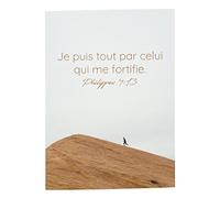 Fabulous Affiche Poster Philippes 7:13 Bible Verset Spiritualité Religion Citation