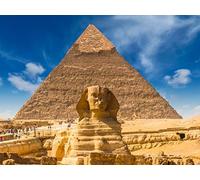 Fabulous Affiche Poster Pyramides de Gizeh Egypte Sphinx Paysage Merveille