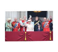 Fabulous Affiche Poster Reine Elisabeth II Famille Royal 2019 Reine d'Angleterre Philip Charles