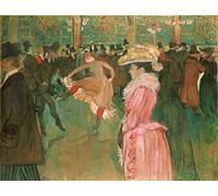 Fabulous Affiche Poster Toulouse Lautrec Moulin Rouge Impressionnisme Peinture