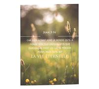 Fabulous Affiche Poster Vie Eternelle Saint Jean 3:16 Bible Verset Spiritualité Citation Religion
