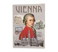 Fabulous Affiche Poster Vienna Collage Vienne Voyage Autriche Mozart