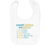 Fabulous Bavoir Coton Bio Comment Préparer un Biberon Blanc G