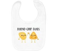 Fabulous Bavoir Coton Bio Friend-Chip Goal Blanc G