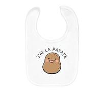 Fabulous Bavoir Coton Bio J'ai la Patate Expression Légumes Humour