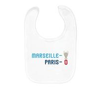 Fabulous Bavoir Coton Bio Marseille 1 - Paris 0 Sport Foot Champion Ballon C1