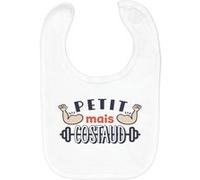 Fabulous Bavoir Coton Bio Petit Mais Costaud Blanc G