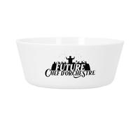 Fabulous Bijoux Bol Repas Bébé et Enfant Plastique - Future Chef d'Orchestre Musique Classique - Vaisselle Incassable pour Purée, Soupe, Céréales ou Goûter Compatible Micro-ondes Imprimé en France
