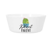 Fabulous Bijoux Bol Repas Bébé et Enfant Plastique - Plant Parent Plants Pot Gardening Cactus - Vaisselle Incassable pour Purée, Soupe, Céréales ou Goûter Compatible Micro-ondes Imprimé en France