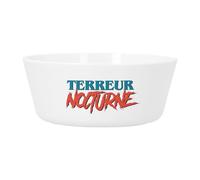 Fabulous Bijoux Bol Repas Bébé et Enfant Plastique - Terreur Nocturne Halloween Blague Humour - Vaisselle Incassable pour Purée, Soupe, Céréales ou Goûter Compatible Micro-ondes Imprimé en France