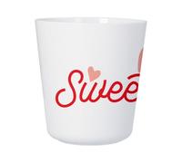 Fabulous Bijoux Tasse Plastique Incassable Enfant et Adulte - Sweet Heart Cute Love Baby - Mug Polymère Résistante aux Chocs - Idéal Maison, École, Camping et Pique-Nique - Imprimé en France