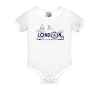 Fabulous Body Bébé Manche Courte Blanc London Londres Angleterre Luxe Style