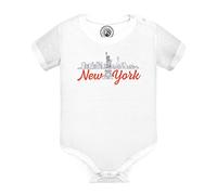 Fabulous Body Bébé Manche Courte Blanc New York Minimalist Amérique Voyage Etats Unis