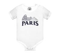 Fabulous Body Bébé Manche Courte Blanc Paris Minimalist Louvre France Ville