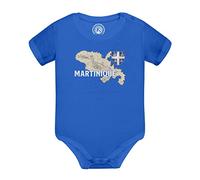 Fabulous Body Bébé Manche Courte Bleu Martinique 972 Departement Fort de France Carte Ancienne Rare