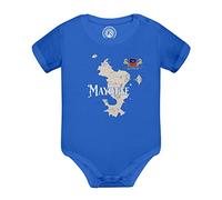Fabulous Body Bébé Manche Courte Bleu Mayotte 976 Département Outre Mer Carte Ancienne Rare