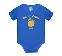 Fabulous Body Bébé Manche Courte Bleu Pas un Zeste Mignon Humour Jeu de Mot Citron